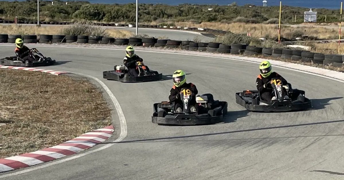 47RegtRA's tweet photo. A close-fought race to the finish for 57 (Bhurtpore) Battery! π
Members of 57 Bty battled it out on the Go-Karting track, to create a competitive spirit and to build cohesion and teamwork through sporting activity π
#FlyFindFight
@rhqra
@ComdJHC https://t.co/amlR30nJra