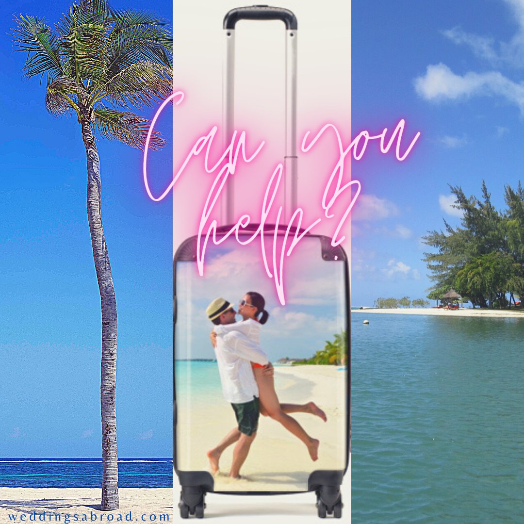 Weddings Abroad (@wedabroad) on Twitter photo ISO a UK travel agent who specialises in Caribbean Weddings?
Currently need help for #PuntaCana #DominicanRepublic & #Mexico #destinationweddings please DM or email info@weddingsabroad.com
Thanks ISO a UK travel agent who specialises in Caribbean Weddings?
Currently need help for #PuntaCana #DominicanRepublic & #Mexico #destinationweddings please DM or email info@weddingsabroad.com
Thanks