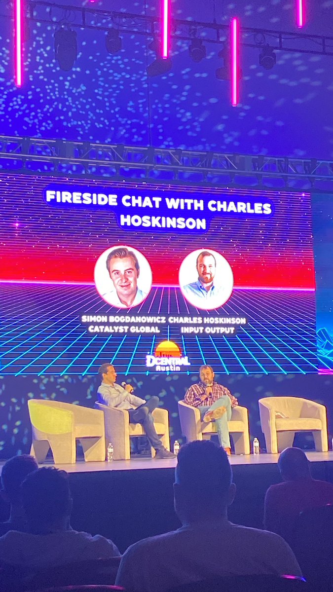 blockhead_co's tweet photo. #cardano founder @IOHK_Charles describes #ethereum people as “hostile, dismissive and not collaborative” @DcentralCon https://t.co/92pPZrmMoi