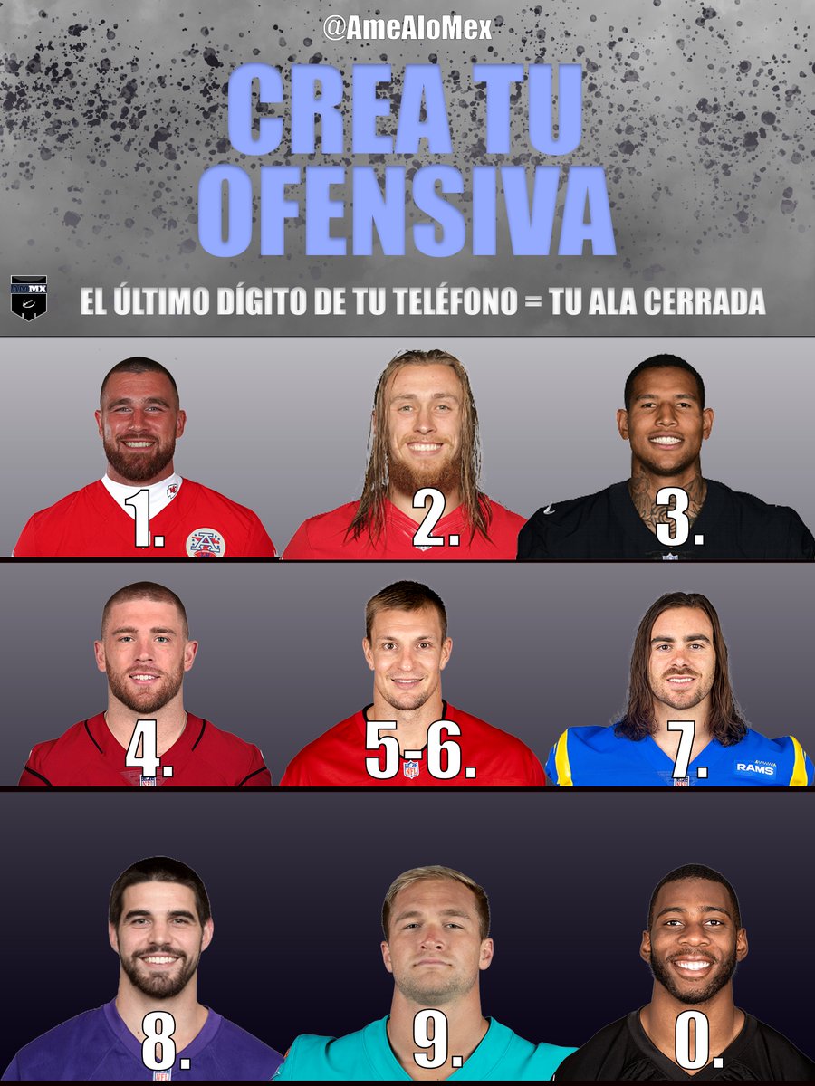 AmeAloMex's tweet photo. ¡¡ARMA TU OFENSIVA!!

¿Cómo quedó tu equipo? ¿Sí ganan el Súper Bowl? https://t.co/aTXW7RyLRy