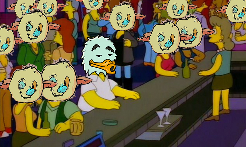 BoosterDucks's tweet photo. Twitter feed rn (and in the last days), @goblintownwtf taking over w/ @McGoblinBurger 👀

gn degens 🦆 https://t.co/4wPnjYAmtH