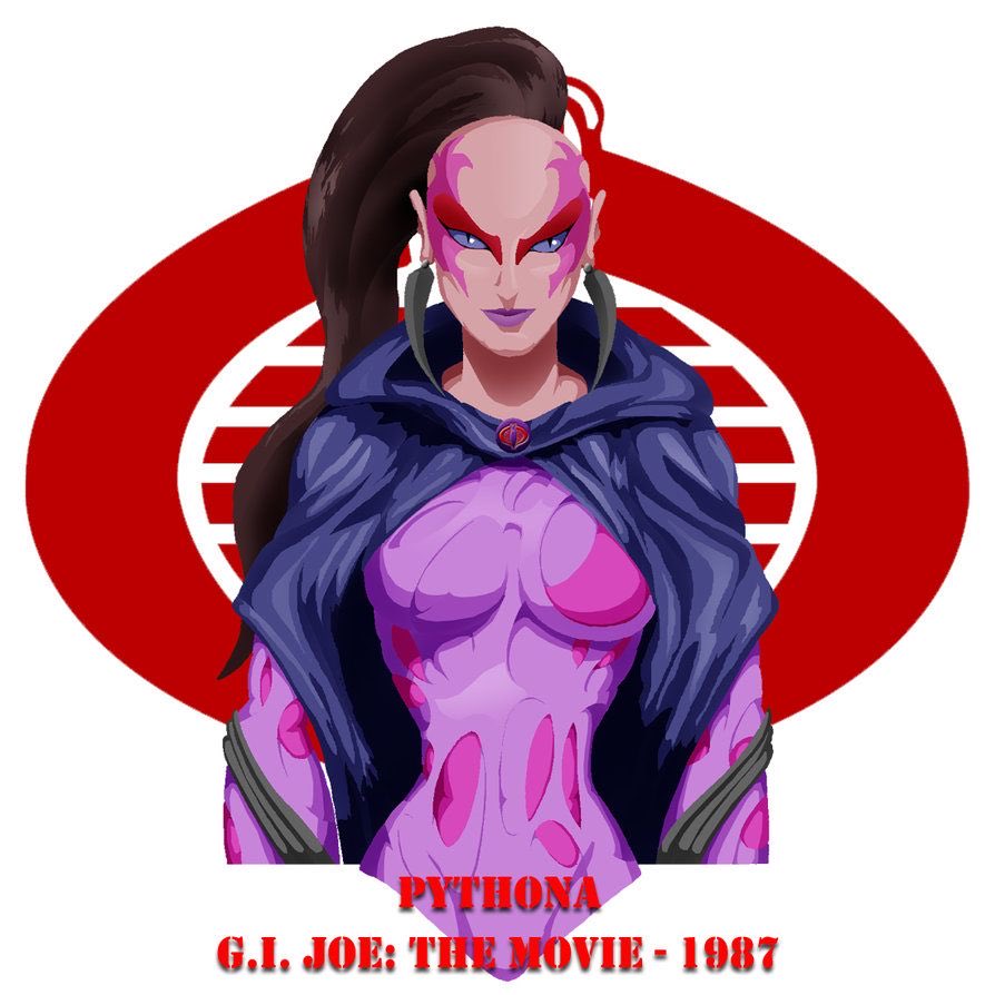 OolaFanForever's tweet image. What if: #GIJoeClassifiedSeries #Pythona #Cobra I would love for #Hasbro to release Pythona as a 6” action figure from the 1987 GI Joe animated movie. #YoJoeJune #YoJoe ❤️