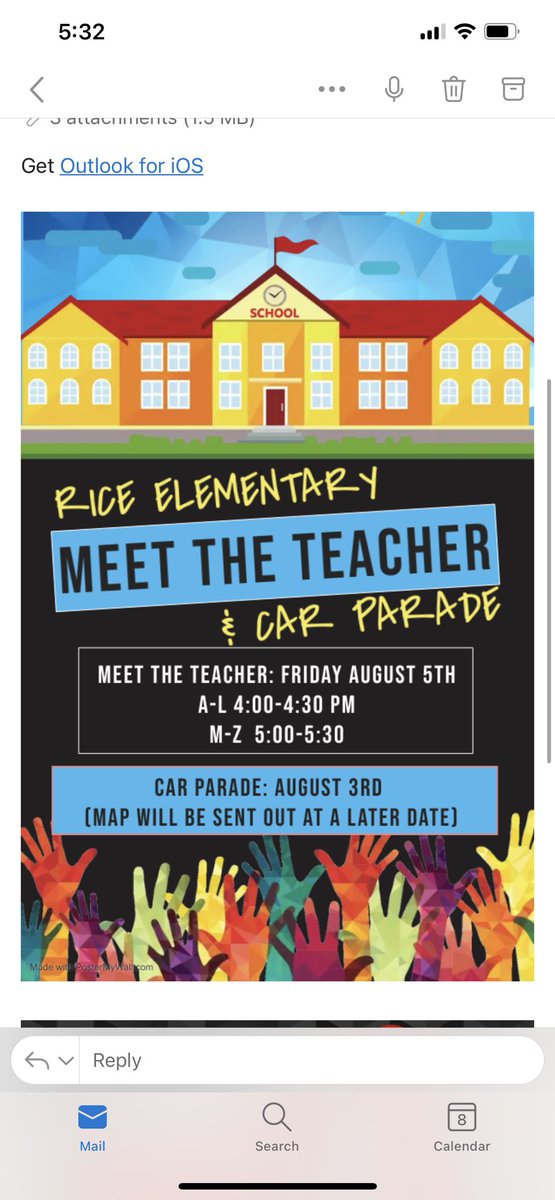 We are ready to meet our <a href="/Rice_CISD/">Rice Elementary, Conroe ISD</a> Raccoons on August 5th, if you know a new family in the area please share!