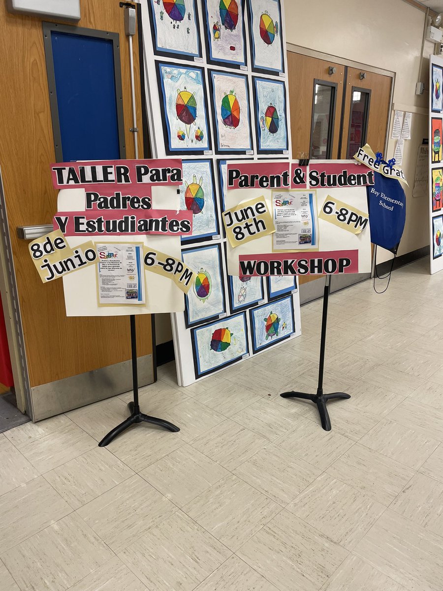 BayElementary's tweet image. Our Parent-Student Workshop is off to a great start! @pta_bay @PatMedSchools 😊