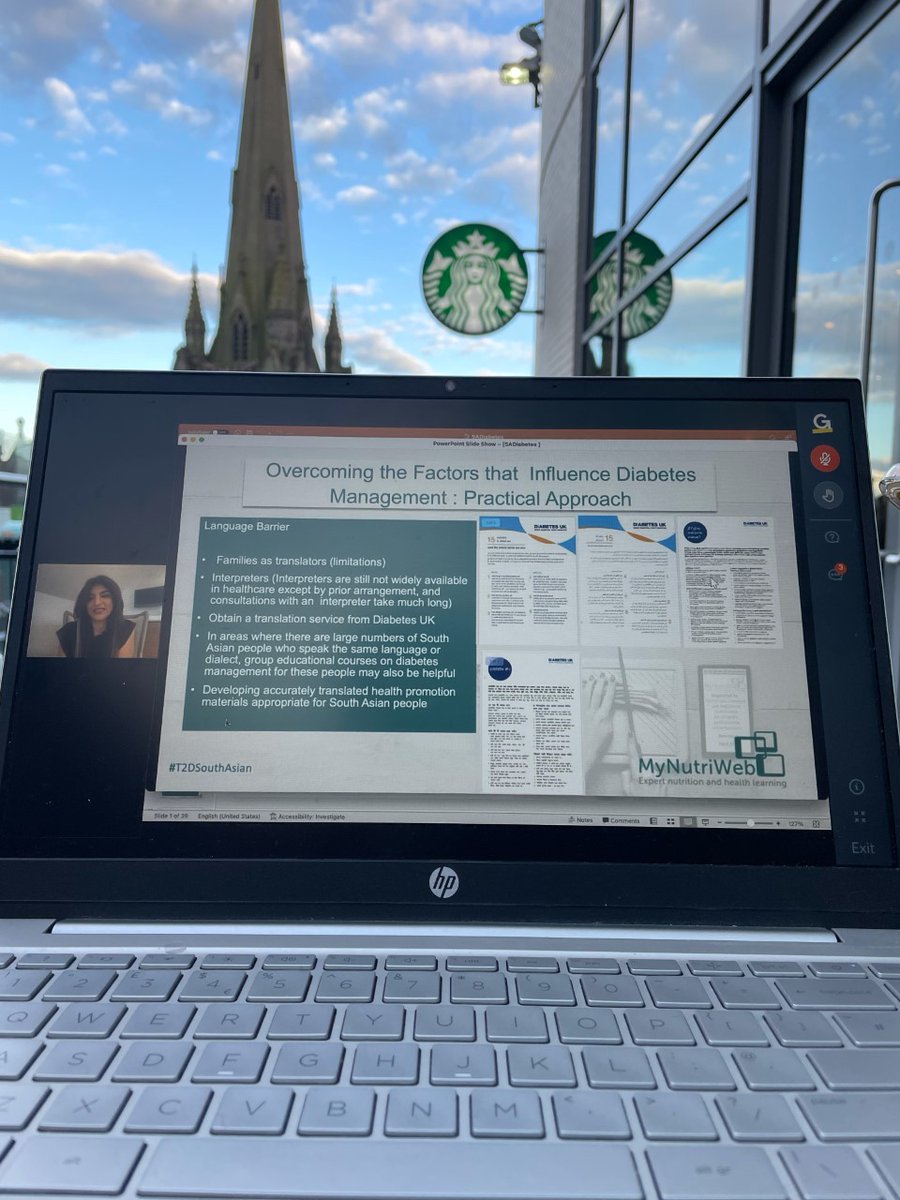 IqbalDietetics's tweet image. Very useful and inspiring information from @FareehaJay amazing webinar! #T2DSouthAsian #MyNutriWeb