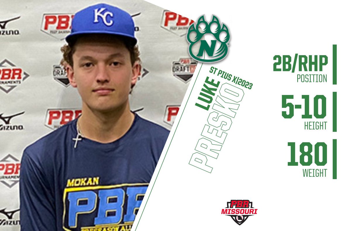 Prep Baseball Missouri (@prepbaseballmo) on Twitter photo 2B/RHP Luke Presko (St Pius X, 2023) commits to Northwest Missouri State
<a href="/Luke97892372/">Luke Presko</a>
<a href="/spx_baseball/">SPX_BASEBALL</a>
<a href="/NWBearcatBSB/">Northwest Baseball</a>
👤PROFILE: prepbaseballreport.com/profiles/MO/Lu… 2B/RHP Luke Presko (St Pius X, 2023) commits to Northwest Missouri State
<a href="/Luke97892372/">Luke Presko</a>
<a href="/spx_baseball/">SPX_BASEBALL</a>
<a href="/NWBearcatBSB/">Northwest Baseball</a>
👤PROFILE: prepbaseballreport.com/profiles/MO/Lu…