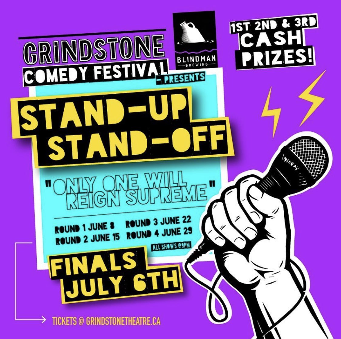 Grindstone Comedy Festival (@grindstonefest) on Twitter photo The search for our comedy Diamond in the rough is back tonight at <a href="/Grindstoneyeg/">Grindstone Theatre</a> at 9pm! Tonight’s show is hosted by Adam Dyck and the comedy experts judging are <a href="/JosesLovesYou/">Joses</a>, Brent Ayton & <a href="/elisiasnyds/">Elisia Snyder</a>! These shows always sell out! Come cheer on your favourite comic! The search for our comedy Diamond in the rough is back tonight at <a href="/Grindstoneyeg/">Grindstone Theatre</a> at 9pm! Tonight’s show is hosted by Adam Dyck and the comedy experts judging are <a href="/JosesLovesYou/">Joses</a>, Brent Ayton & <a href="/elisiasnyds/">Elisia Snyder</a>! These shows always sell out! Come cheer on your favourite comic!