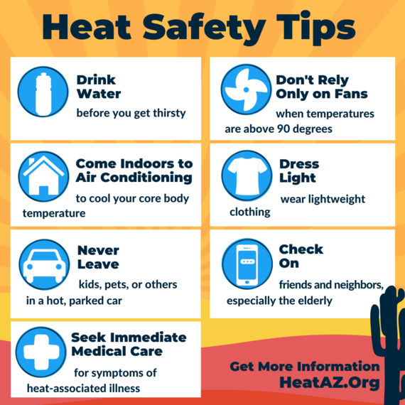 fhazgov's tweet photo. Please check on your elderly neighbors during this heat spell. If you are concerned, move the person to a cool place. Hydrate with fluids and get medical help if symptoms persist longer than an hour. Call 480 945-6311 if assistance is needed. #fountainhillsaz #FHfiredept #heat https://t.co/a1aHUlIBt9