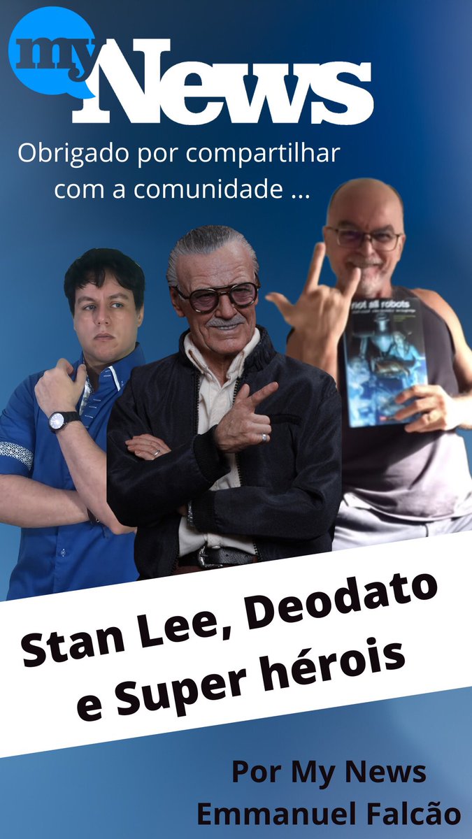 Obrigado <a href="/CanalMyNews/">MyNews</a> por compartilhar com a comunidade.

Comunicação plural e liberdade de expressão é no MyNews 👏🏻