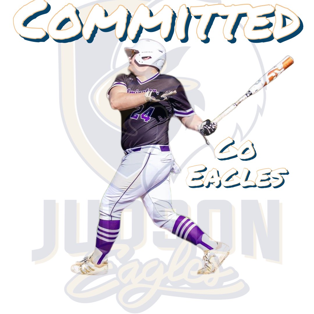 I am very thankful for a an opportunity to follow my dream at Judson University and play baseball as an eagle Go Eagles #Committed <a href="/JudsonBaseball/">Judson Baseball</a> <a href="/JudsonU/">Judson University</a>