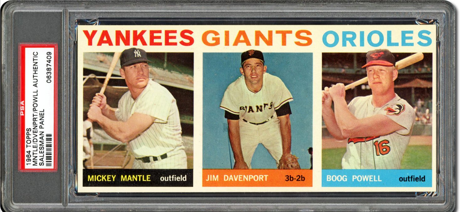 Best Giants baseball cards