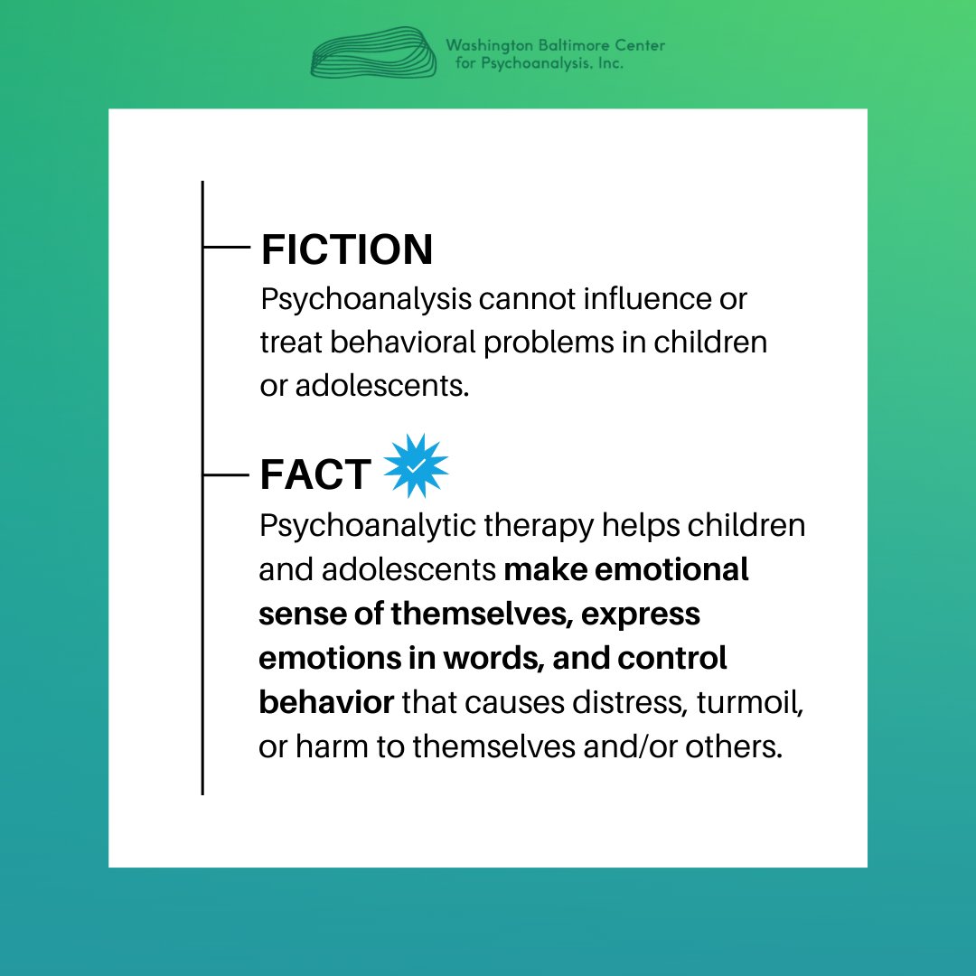 Washington Baltimore Center for Psychoanalysis tweet media