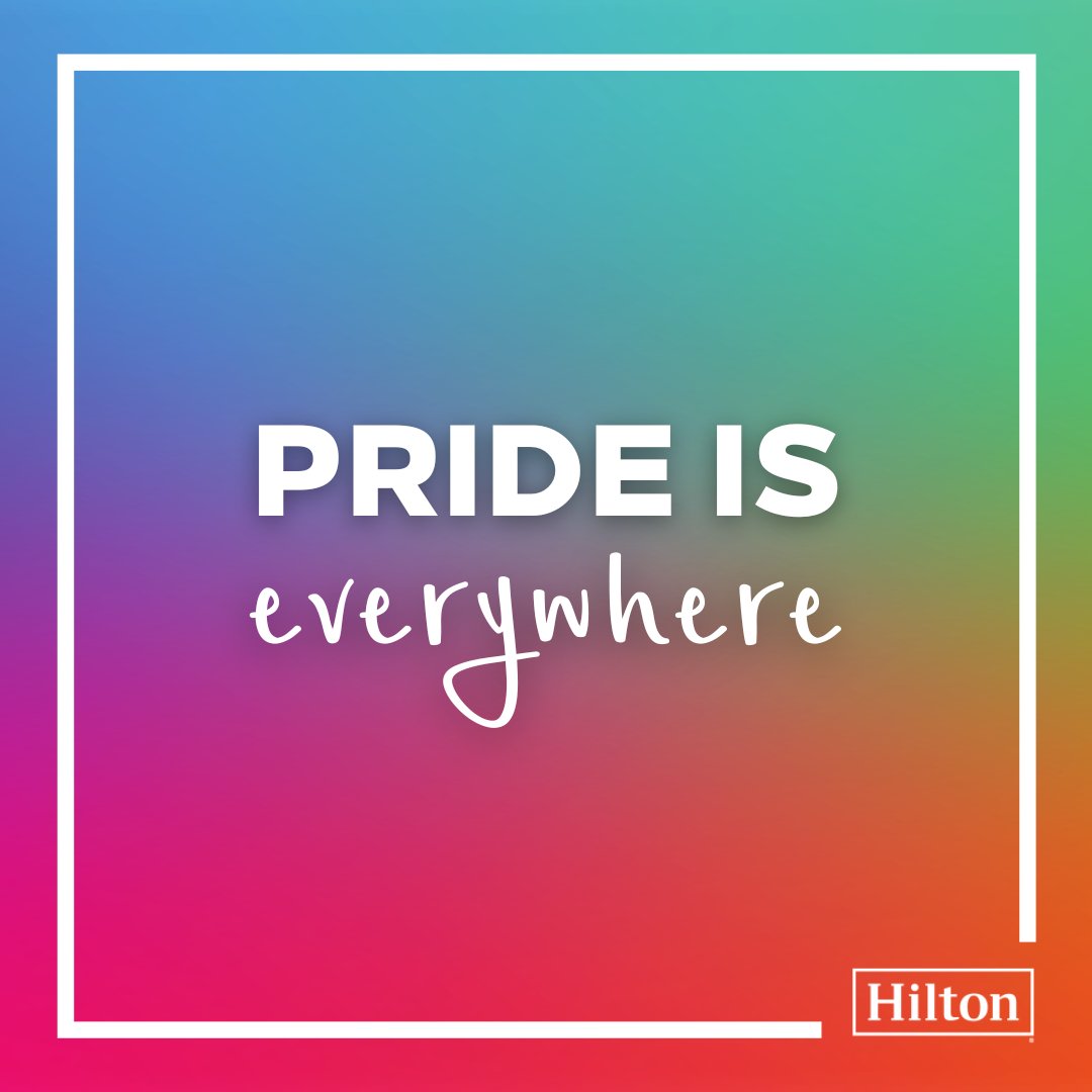 hamptoninncb's tweet photo. #HiltonPride is everywhere, and it brings us so much joy at Hampton Inn Beachside! 
Celebrate now and book HERE 👉 https://t.co/K0foxsN5fO

#PrideMonth #CocoaBeach #CocoaBeachHotel https://t.co/Dog2i16rlI