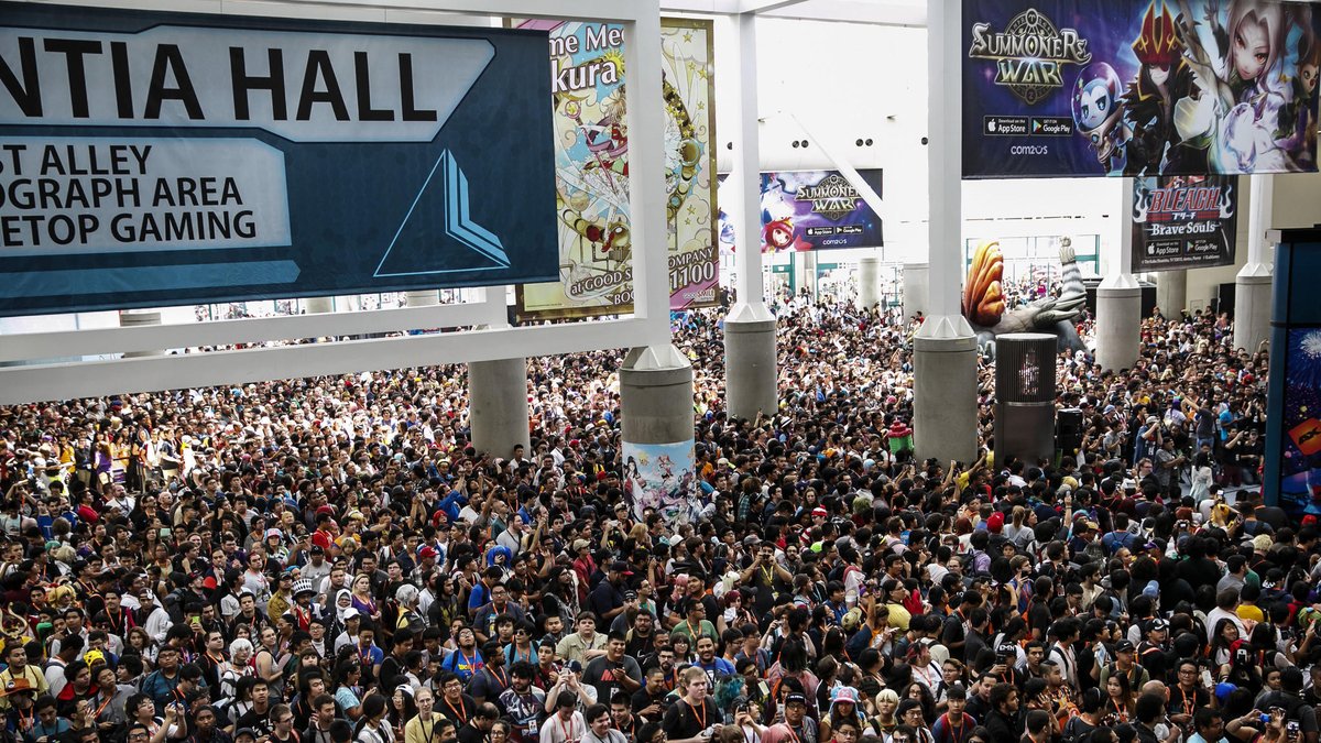 For reference, this is what Anime Expo looks like.