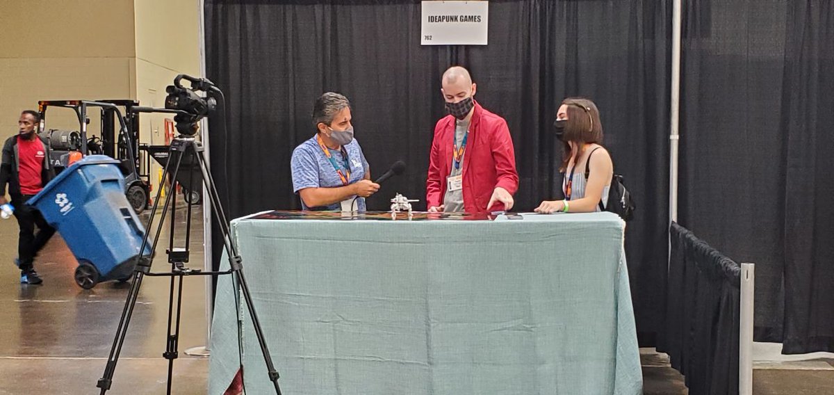 Ideapunk's tweet image. First one interviewed by @PodfatherGaming! It was a pleasure to talk to him.

Come check out the Viskara demo at both 762 at @originsgames!