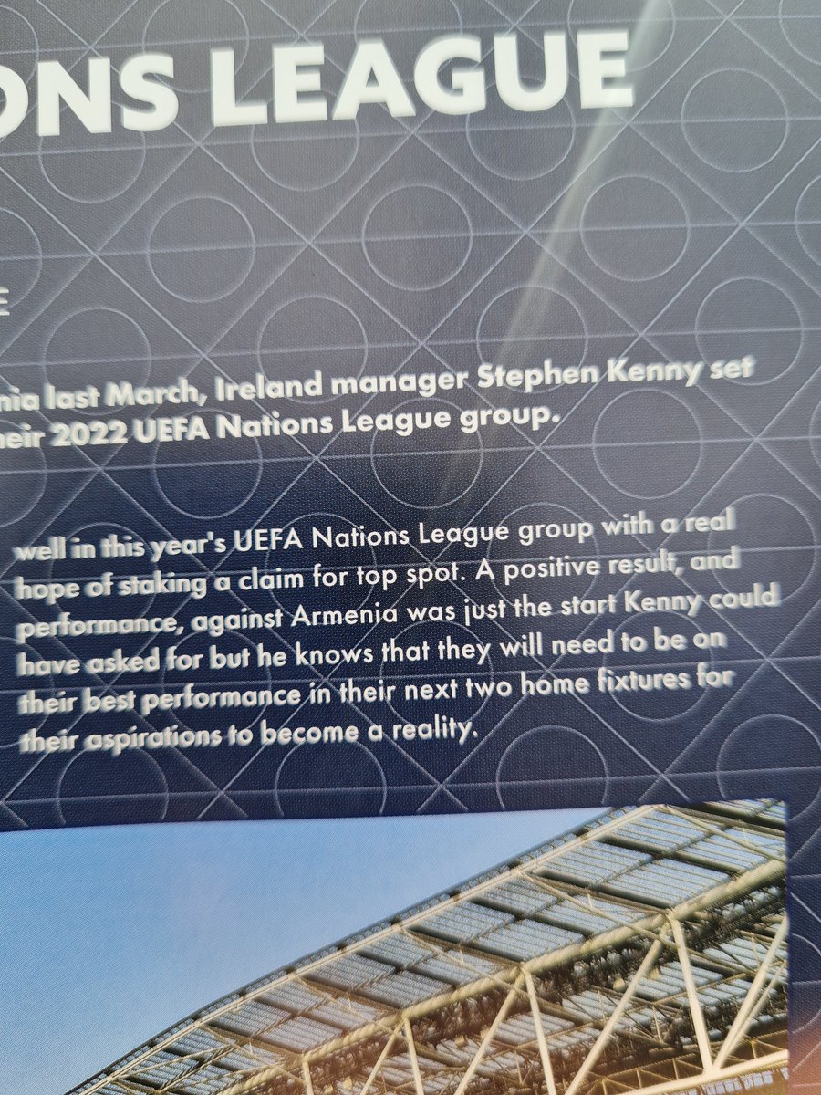 FintanForde's tweet photo. think this was written before the weekend.#fai https://t.co/y88YdoMzs6