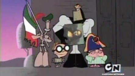 CartoonGal1's tweet photo. Today is the only day you can RT this. On this day exactly 21 years ago, Time Squad debuted on #CartoonNetwork. Happy 21st anniversary to this underrated and amazing show! 🥳 🎊 🎉 
@pamelaadlon @yakkopinky @MarkHamill https://t.co/Quf0lq42Gv