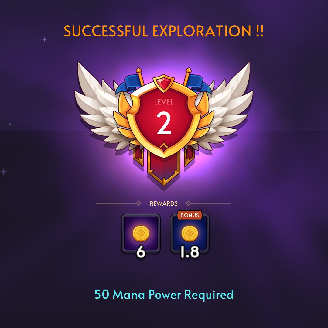 😲 EXPLORACIONES Abiertas.

clashfantasy.com/en/

Listo para crear tus mazos PVE y Explorar las diferentes arenas en busca de recompensas en $BUSD.

✅ Recuerda Reclamar tu mazo gratis nivel 1.
✅ El video explica paso a paso cómo iniciar.
youtube.com/watch?v=kjF_92…
#nft #nftgame