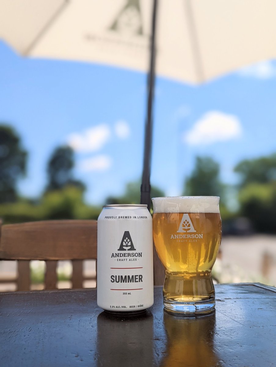 AndersonCAles's tweet photo. βοΈSummer Is HereβοΈ
Summer 5.0% ABV
A crisp refreshing German style pilsner. Featuring Calypso and Denali Hops, which provide some subtle spice and grassy notes.
.
.
.
.
.
#oev #andersoncraftales #digoev #ldnont #ontcraftbeer #beerrelease
#tourismldnont #exploreldnt #dine519 https://t.co/rvK5hrhNcH