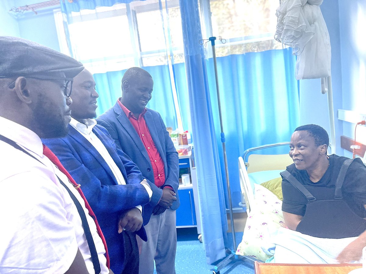 Godie_luyos's tweet photo. Quickest recovery Madam Teacher &amp; Our Elder Hon @Nambooze_B_B 
We pray for deliverance, and submit that no healing is too hard for the Lord, if it be His will🙏🏼

#QuickestRecovery https://t.co/KYsX8w9Pc9