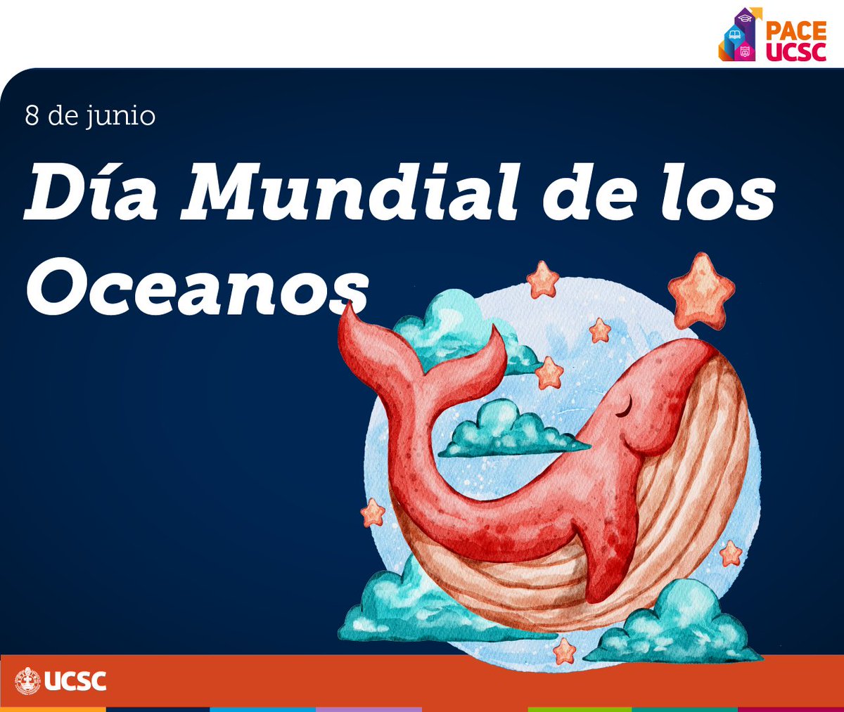 paceucsc's tweet image. Bajo el lema "Revitalización: acción colectiva por el océano", este 2022 se busca generar conciencia en la necesidad de colaborar por un nuevo equilibrio, donde no extraigamos más de lo que se puede reparar, sino más bien aportar para restaurar su vitalidad.
