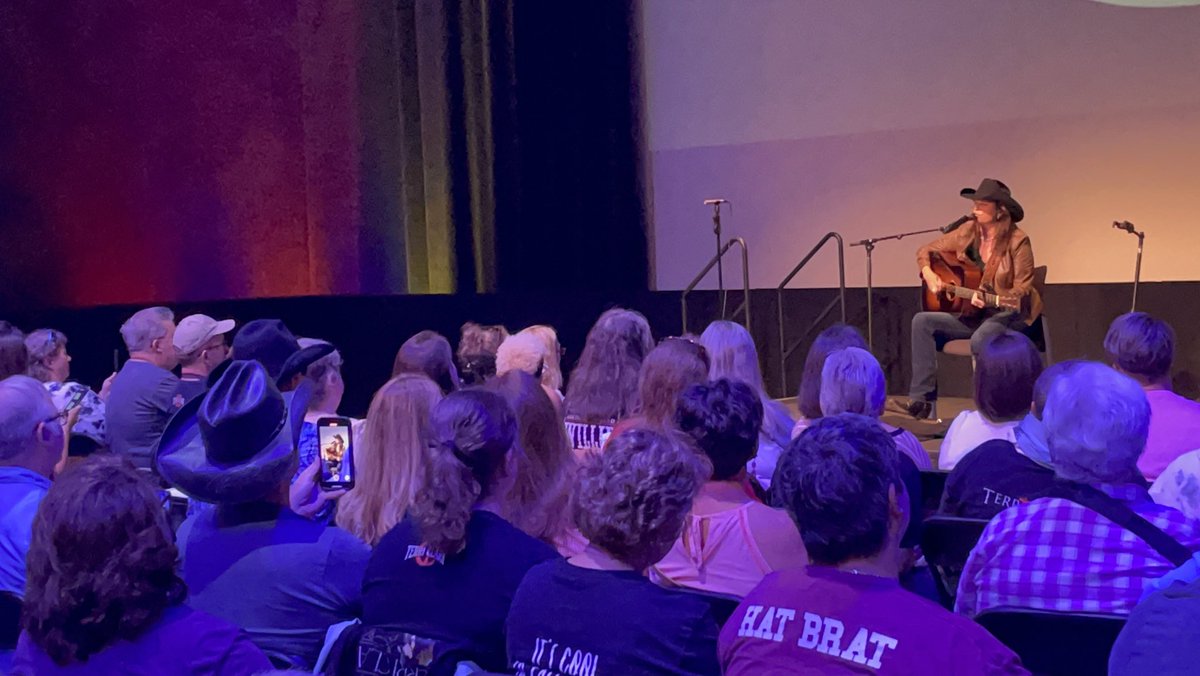 The <a href="/TerriClarkMusic/">Terri Clark</a> Hat Brat Party has begun!!!