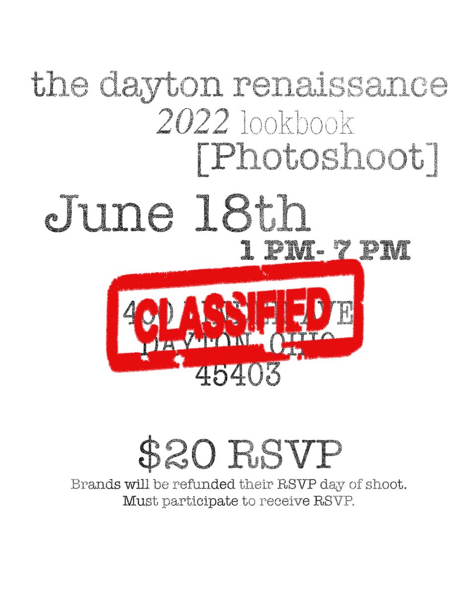 Dayton, Ohio area!  I need brands!!! Also if you just want to pull up and chill! 
the link is: eventbrite.ca/e/the-dayton-r…