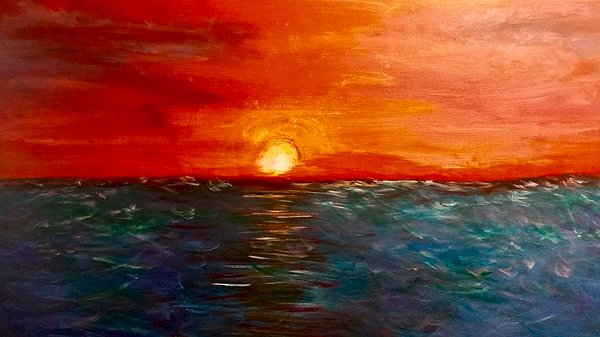 fromLiLou2you's tweet photo. New artwork for sale! - "Roatan sunset" - https://t.co/zy1Ux33TtT @fineartamerica https://t.co/ceYYaeF51j