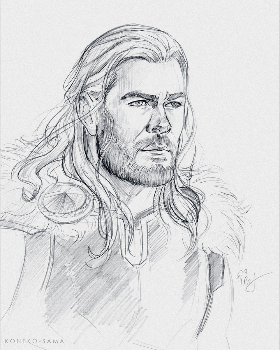 Quick doodle ✏️
#Thor #ThorLoveAndThunder