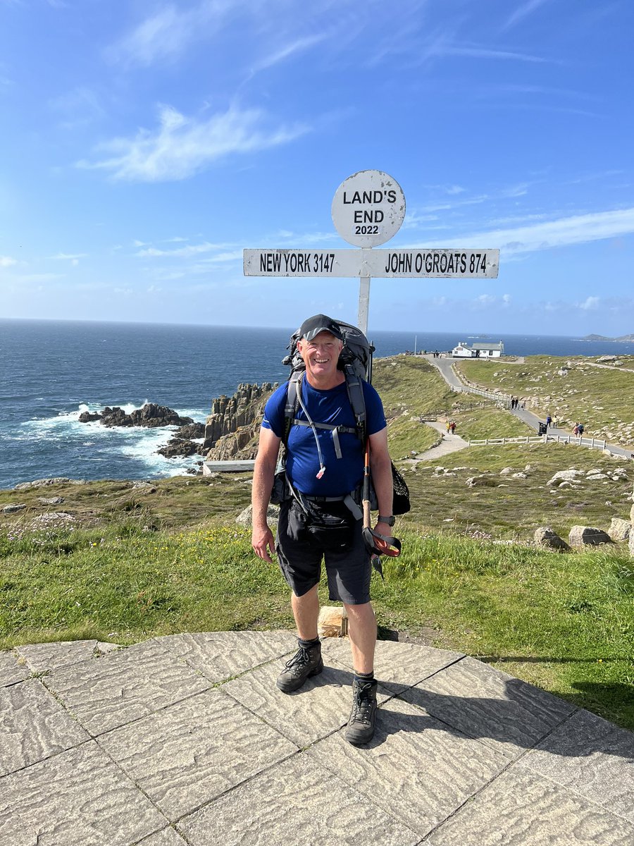 SWCP Day 23 I made as far as Lands End!