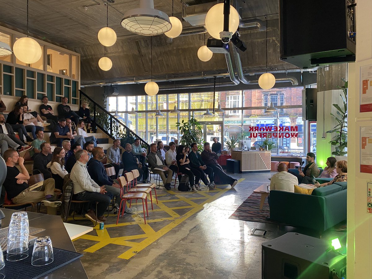 Brighton showing up to get in the know 👏🏼👾 #thefutureoftheinternet #web3