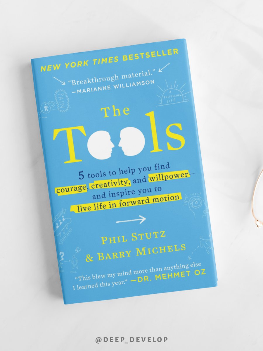 deep_develop's tweet photo. 7 Top Lessons From the Book

 "The Tools"

📚 #DDBook Thread https://t.co/VWmwaZkrnd