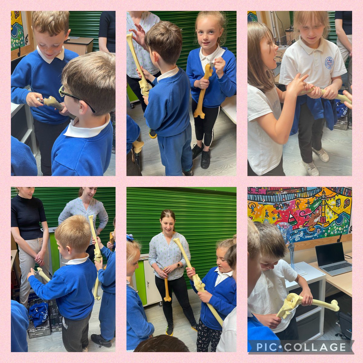 Dosbarth Rhiannon Roberts enjoyed the launch of the cluster #WVEP challenge today and are very excited to get started on the project. <a href="/zimmerbiomet/">Zimmer Biomet</a> @DeightonPrimary