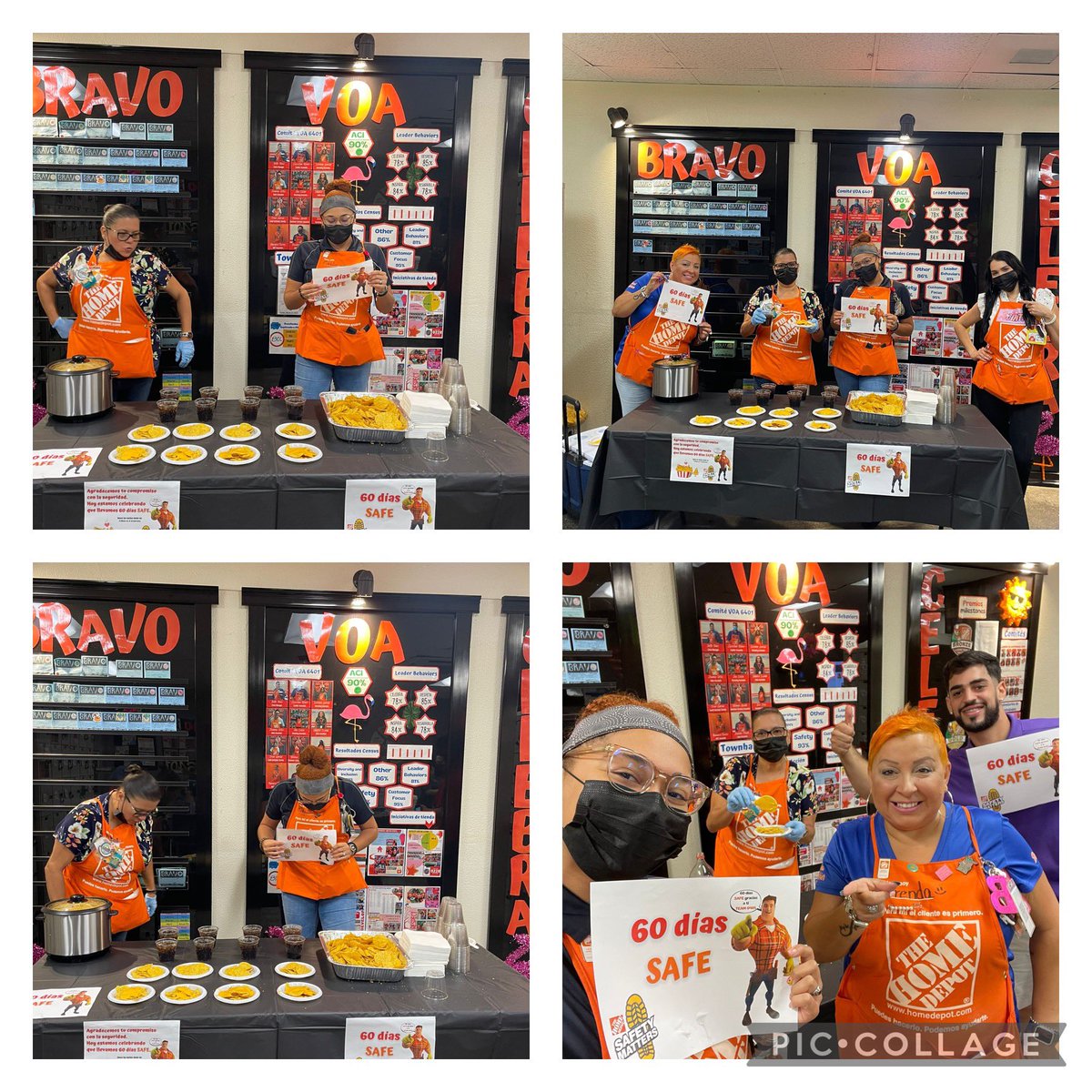 David (@dave6401pr) on Twitter photo Celebrating day !!! Nacho Day
🍊Because we care 🍊
✔️ Every SECOND
✔️ Every DECISION
✔️ Every DAY
#safetytakeseveryone #infocusteam #store6401 #thdplazadelsol <a href="/HomeDepot/">The Home Depot</a>
<a href="/Sasha84182962/">Sasha HCashier👷♀️Infocus Team</a> <a href="/eddalie/">Eddalie 🧡</a> @LydiaIvette2 #togetherwearestrong Celebrating day !!! Nacho Day
🍊Because we care 🍊
✔️ Every SECOND
✔️ Every DECISION
✔️ Every DAY
#safetytakeseveryone #infocusteam #store6401 #thdplazadelsol <a href="/HomeDepot/">The Home Depot</a>
<a href="/Sasha84182962/">Sasha HCashier👷♀️Infocus Team</a> <a href="/eddalie/">Eddalie 🧡</a> @LydiaIvette2 #togetherwearestrong