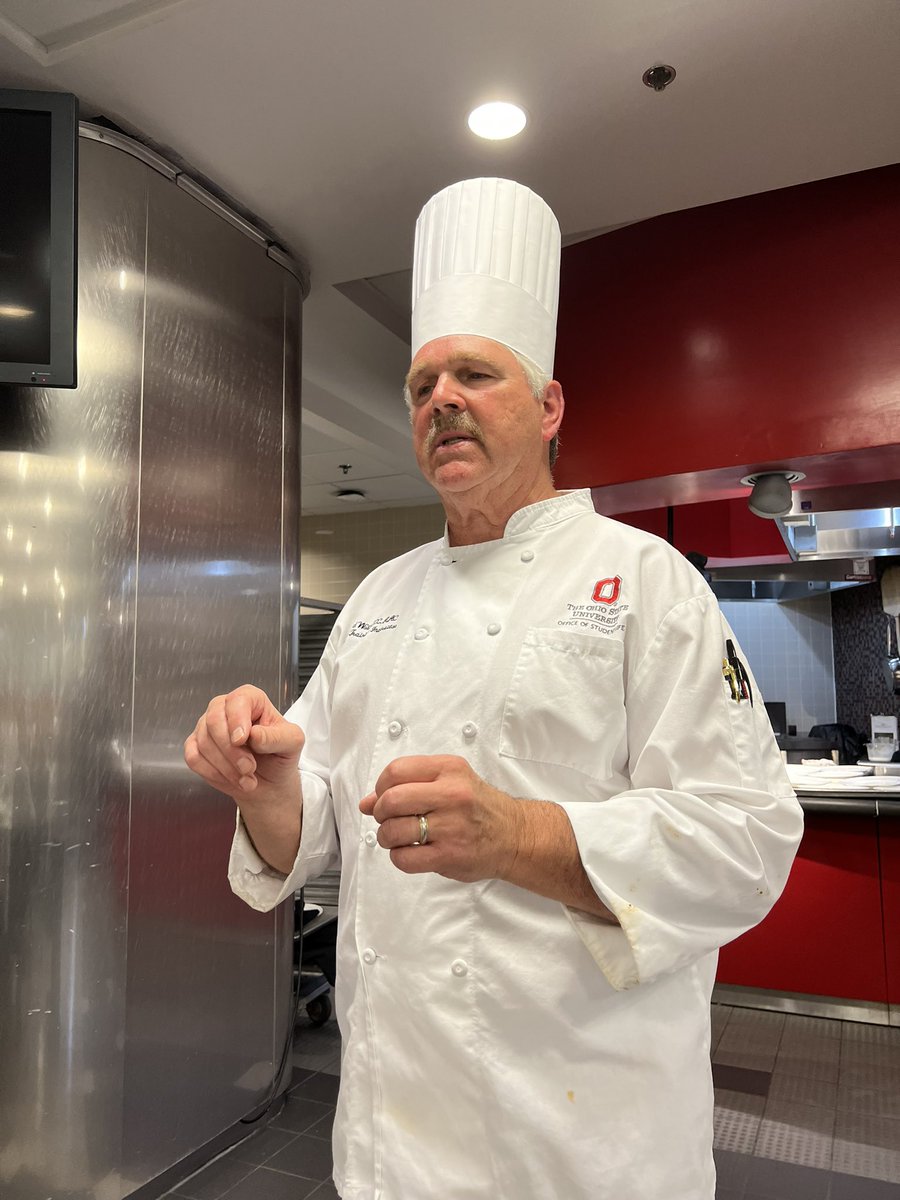 Campus dining at The <a href="/ohiostatedine/">Ohio State Dining</a> is fabulous!  Thank you to Zia Ahmed and Chef David Wolf for a ⭐️⭐️⭐️⭐️⭐️ dining experience!