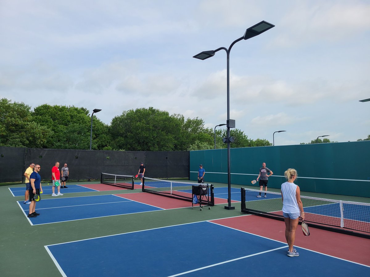 Great time trying something new... Pickleball is a thing! Had an awesome teacher/lesson and great team outing this morning with the @GPMobileTPR leadership team!