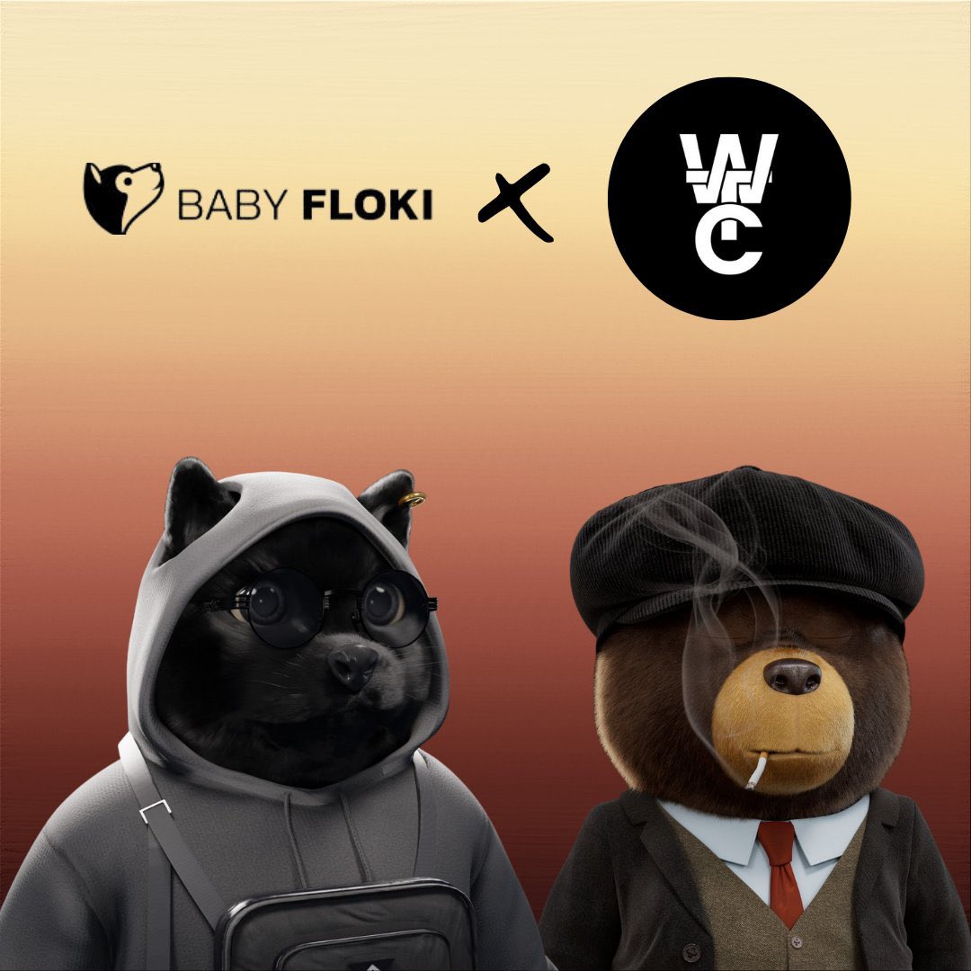 BabyFlokiNFT's tweet image. 🐕 BABYFLOKI x WILDTEDDYCREW 🐻

🎁 Win 3 WL spots each

To enter:

Follow @BabyFlokiNFT &amp;amp; @WildTeddyCrew 
Like &amp;amp; RT 🔁
Tag frens

Ends in 48 hours
#NFTGiveaway