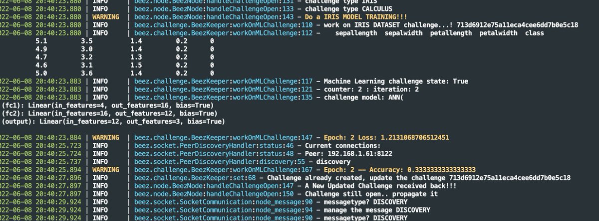 enricozanardo's tweet photo. How can #machinelearning 🧠 models be trained on the #blockchain 🔗 and nodes rewarded according to their contribution? Simple, utilize the #Beez 🐝 Blockchain, or, in short, the #learningchain. 🙌 https://t.co/rHZF37bTwl