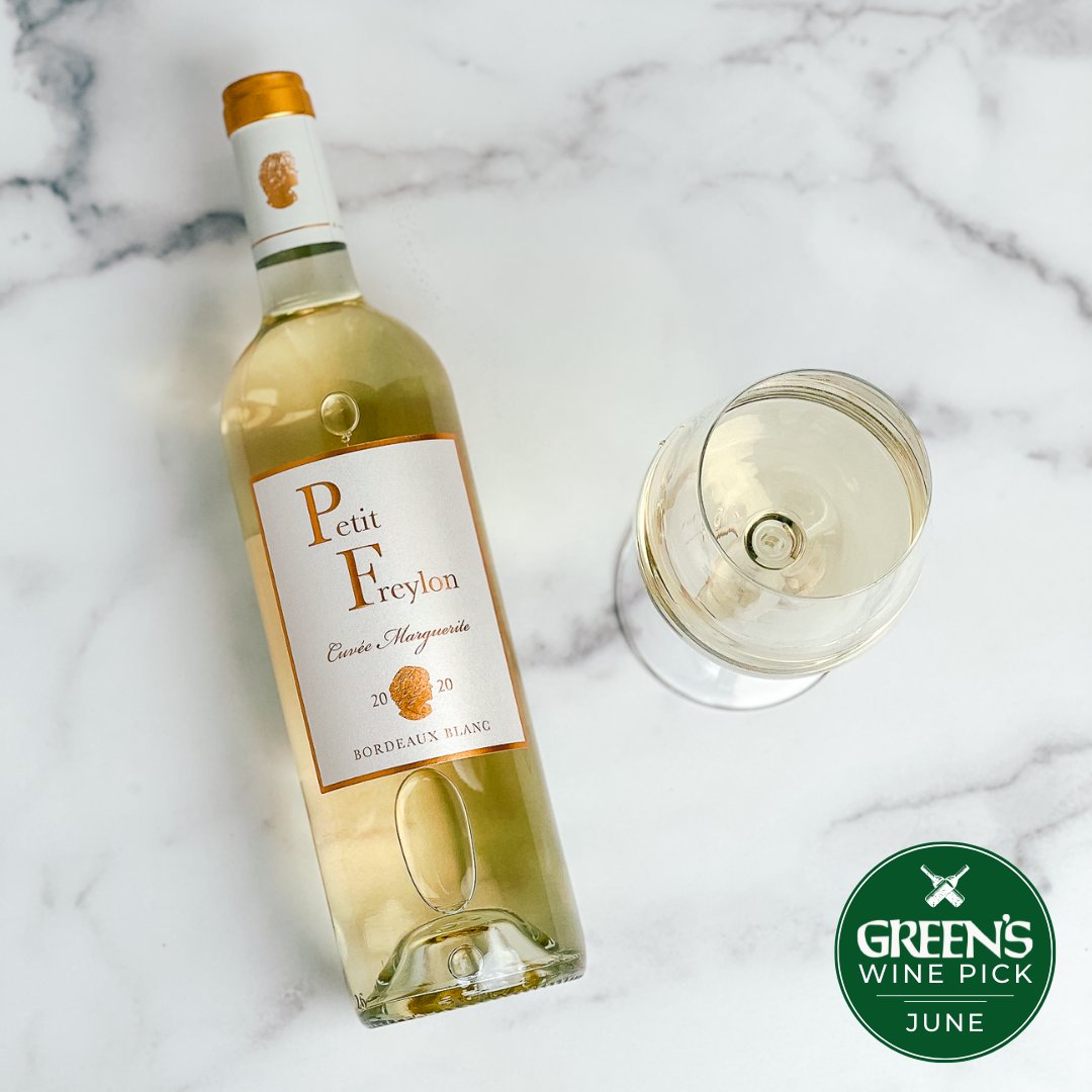 🥂June’s Wine Pick🥂 is Petit Freylon Bordeaux Blanc 2020. This white is light &amp; creamy, with tropical fruit &amp; meyer lemon flavors.

Why we ❤️ it:
We loooove a light and bright wine from France and this one is PERFECT for a hot summer day.

Available for $13.95 at Green's.