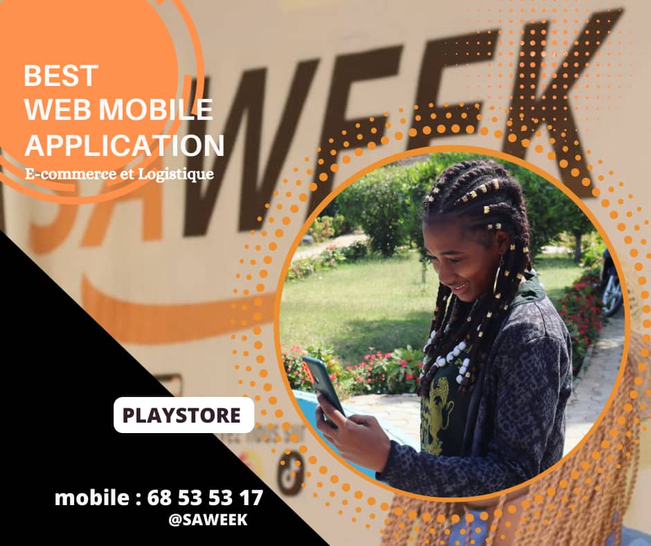 SAWEEK7's tweet photo. Des achats plus rapides 
Pour nos clients, l'application  mobile SAWEEK permet de faire des achats de n’importe où du Tchad et à n’importe quel moment.
De plus, l'entreprise vous offre service d’expédition rend la livraison rapide disponible aux clients. 
#ecommerce 
#Tchad https://t.co/oqxqOE7ghM