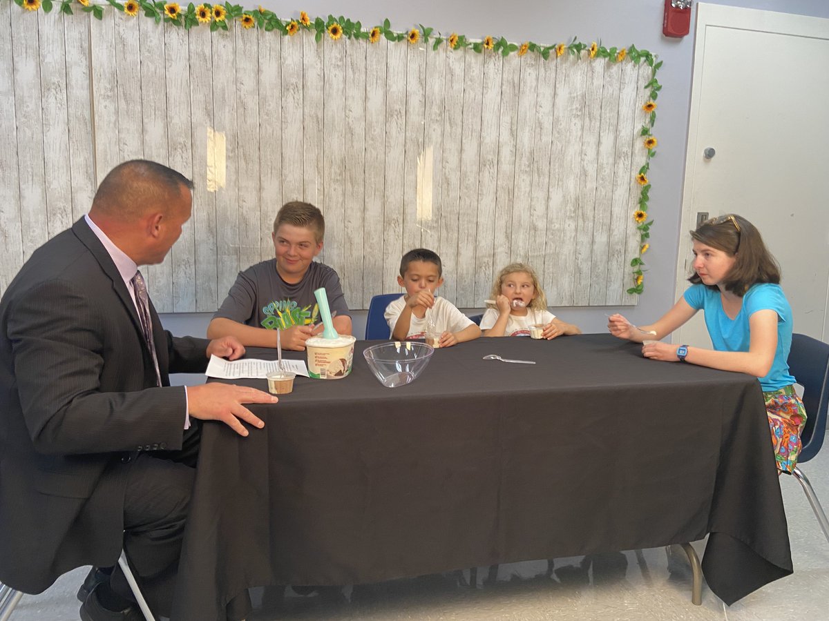 Today, we filmed our first episode of Super's Scoop! The goal of this forum is to speak to our school community on the latest and greatest in education &amp; interviewing special guests according to the topic each month. Thank you Hunter, Quinn, Ella, and Bryce for joining me today!