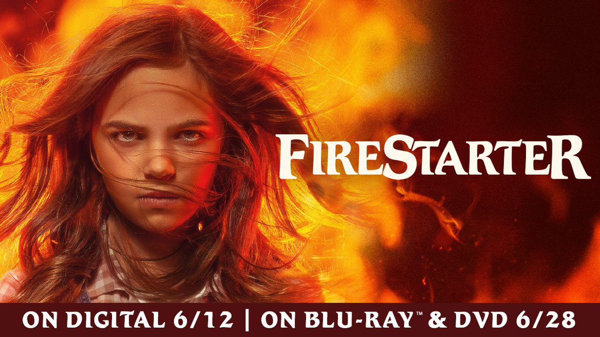 #Firestarter has it all! Alternate Ending ✅, Extended &amp; Deleted Scenes ✅ , Gag Reel ✅ 
6/12 Digital &amp; 6/28 Blu-ray
