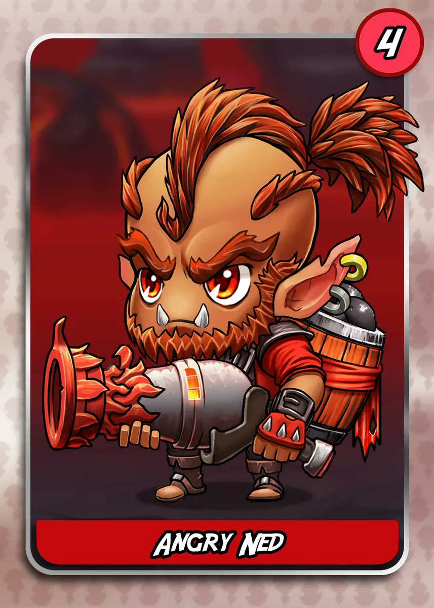 Lore 📖 

Ned's brimstone-powered cannon superheats the cannon balls as it fires them, ensuring whatever they hit takes a flaming blast.