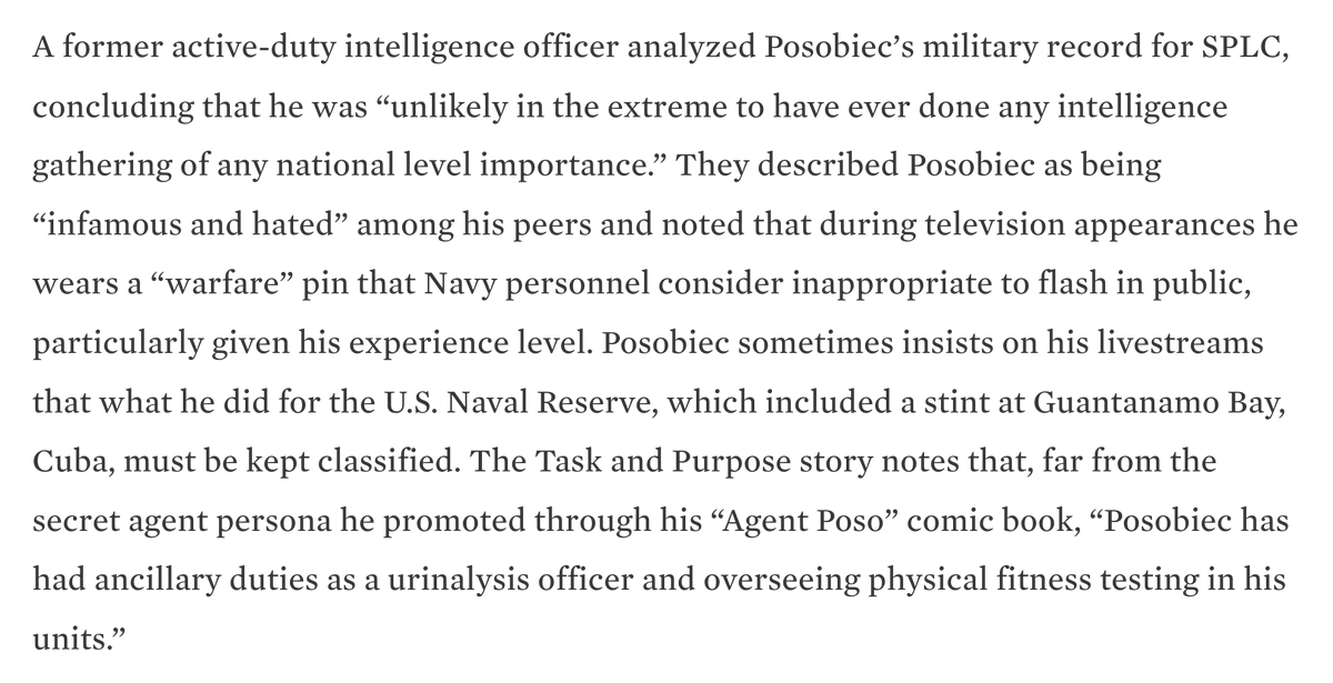 MichaelEHayden's tweet photo. Jack Posobiec hypes himself as an important person on Twitter. But when you comb through his life offline, he is just not impressive.

-Education questions
-Work history questions
-Military achievements
-Claims of expertise

This is "grifter" 101: https://t.co/fgJVwZXwTx https://t.co/pbZJBNUET1