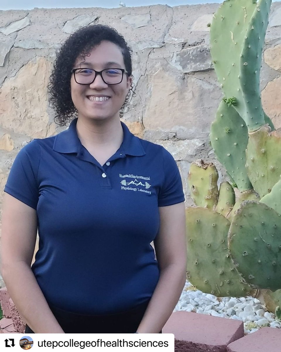 UTEP Kinesiology Department (@utepkinesiology) on Twitter photo Congrats to Ph.D. student and KIN alum Jasmin Jenkins on being invited to deliver a podium presentation on her first-author abstract at the upcoming <a href="/NSCA/">NSCA</a> conference! We are so excited to see her represent the <a href="/HEPL_UTEP/">Human & Environmental Physiology Laboratory</a> and wish her the best of luck!π€©
Picks Up!β <a href="/utepchs/">UTEP Health Sciences</a> Congrats to Ph.D. student and KIN alum Jasmin Jenkins on being invited to deliver a podium presentation on her first-author abstract at the upcoming <a href="/NSCA/">NSCA</a> conference! We are so excited to see her represent the <a href="/HEPL_UTEP/">Human & Environmental Physiology Laboratory</a> and wish her the best of luck!π€©
Picks Up!β <a href="/utepchs/">UTEP Health Sciences</a>
