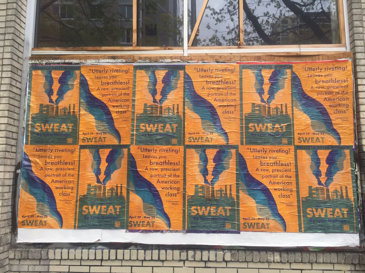 We recently helped @acttheatre spread the word about their presentation of Sweat with a wild-posting campaign. Did you catch a showing? #wildposting #PoliteSociety #PoliteAF #streetmarketing #eventproduction #eventmarketing #guerillamarketing #OOHmarketing