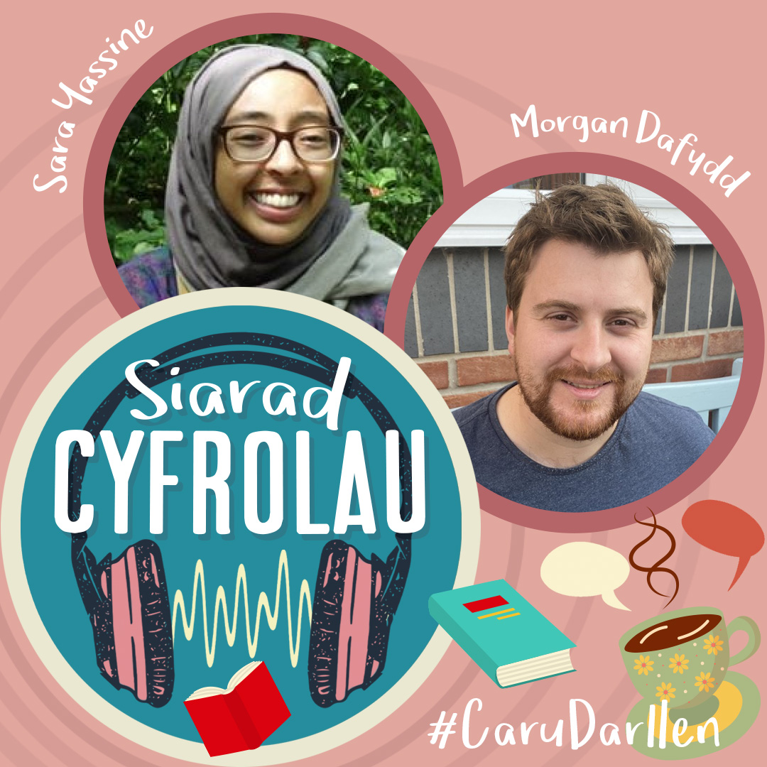 LlyfrauCymru's tweet photo. 🎧Siarad Cyfrolau, podlediad newydd am lyfrau plant a phobl ifanc, ar gael nawr!

📚Yn y bennod gyntaf Ilid Haf sy’n trafod Gwobrau Tir na n-Og 2022 gyda dau o’r beirniaid, Sara Yassine a Morgan Dafydd. 

⬇️Gwrandewch yma:
https://t.co/7WGbZnSVrV

#TNN02022 #yagym | @ypodcymru https://t.co/UcKvy7prom
