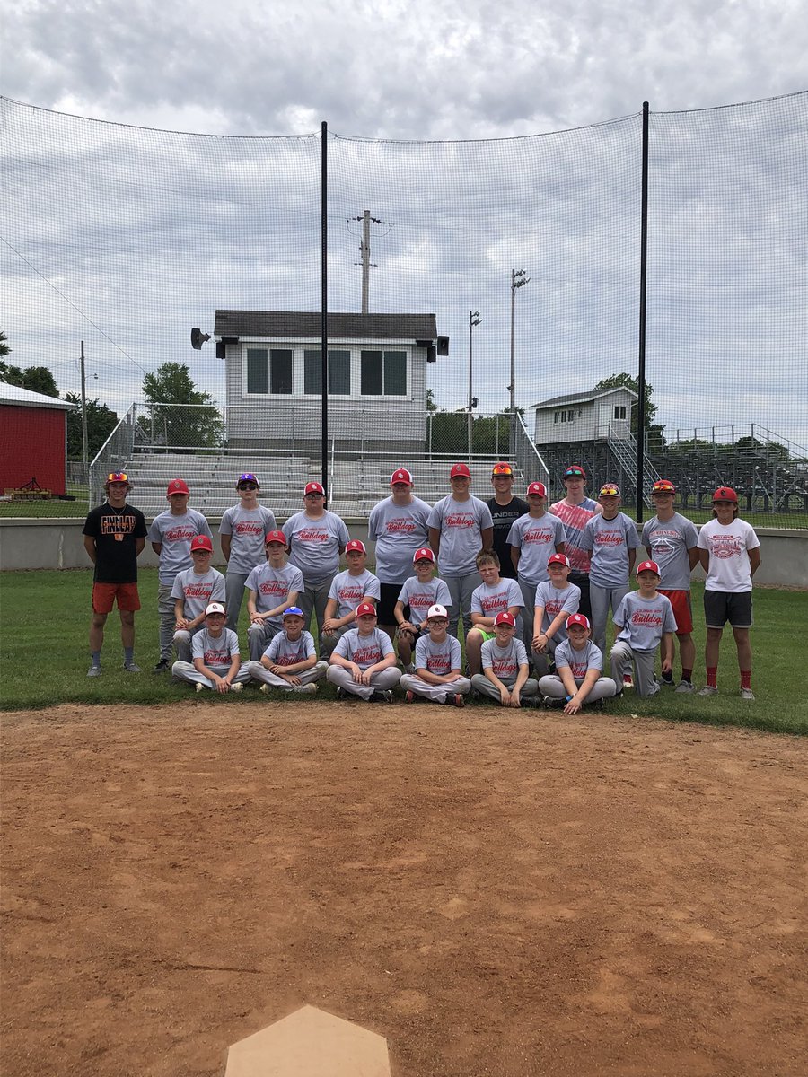 GroveBaseballCG's tweet photo. Year two of Bulldog Baseball Camp is officially in the books! The kids worked hard &amp; got better. Most importantly, they had fun!! 39 campers in year one ➡️ 53 campers in year two. Excited about the direction of this program! #TheFutureIsBright https://t.co/jjcSY1SpSu