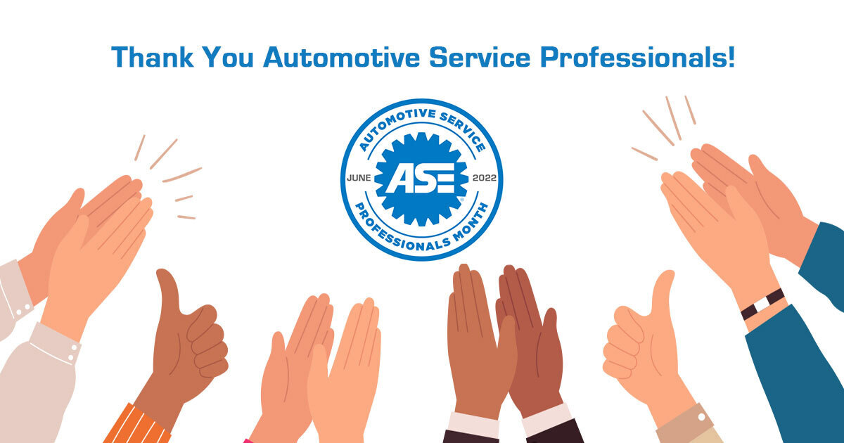 WrenchWayHQ's tweet image. This month join @ASEtests in celebrating automotive service professionals! #ase #auto #autoprofessionals #serviceprofessionals #thankyou #celebrate