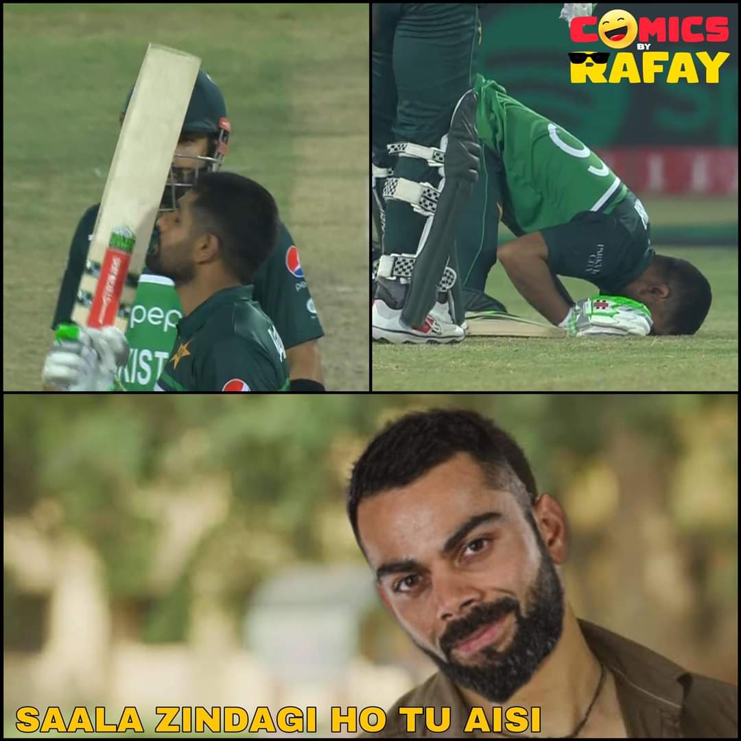 PakistanCric10's tweet photo. 4 centuries in last 5 ODIs!! 👑

#PAKvWI https://t.co/iE3pdWwafk